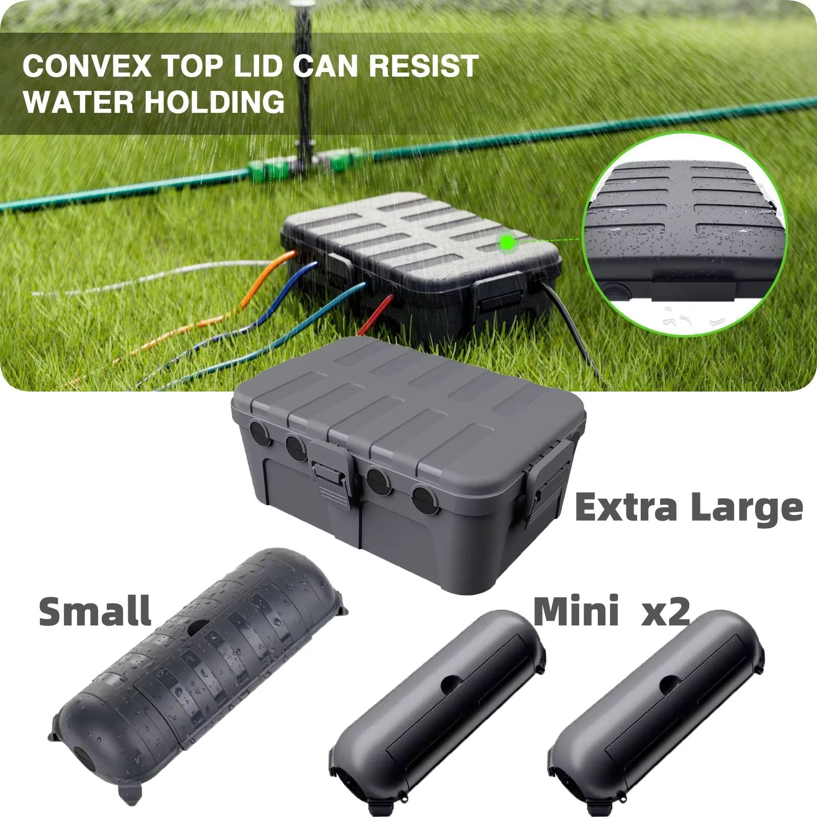 Outdoor Lighting Box - Large Weatherproof Outdoor Electrical Box Cable