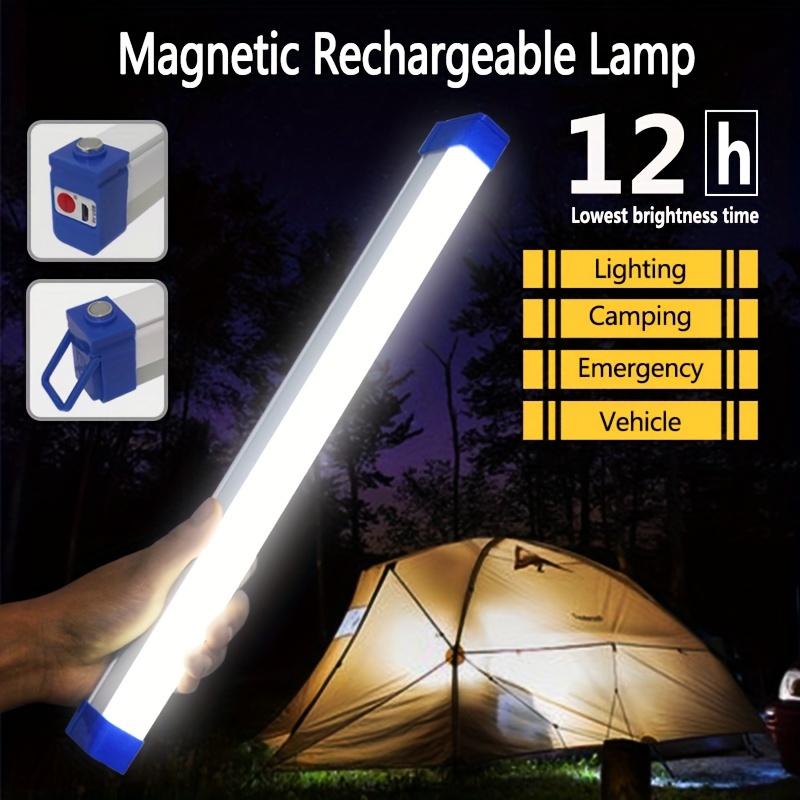 Outdoor Lighting Bollards - Super Bright LED Flashlight USB Rechargeable