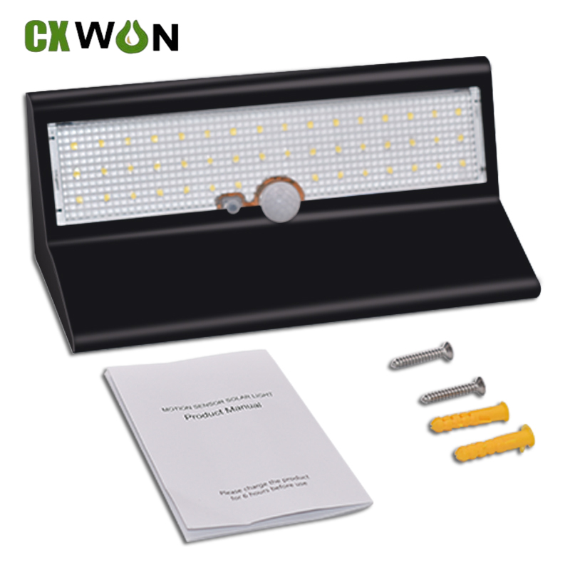 Post Cap Light - Solar Panel Lights with Motion Sensor