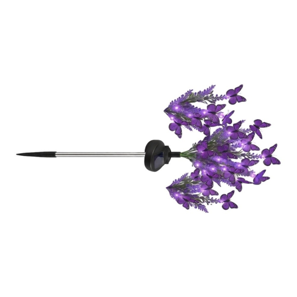 Outdoor Lighting Accent - Outdoor Floral Decor Purple Glow Garden