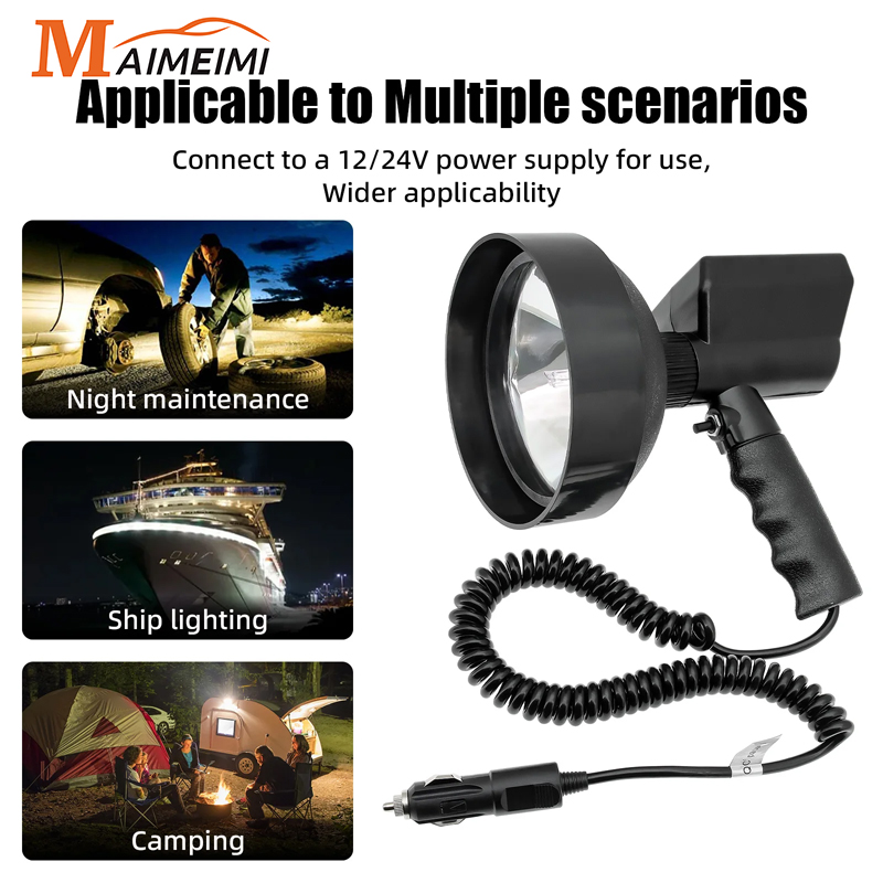Outdoor Lighting The Range - 4/5/7/9 inch Searchlight Waterproof Hunting Light