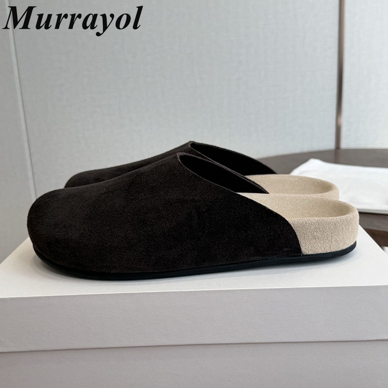 Flat Thick Sole Lazy Mules Wom - Outdoor Lighting Round review and price