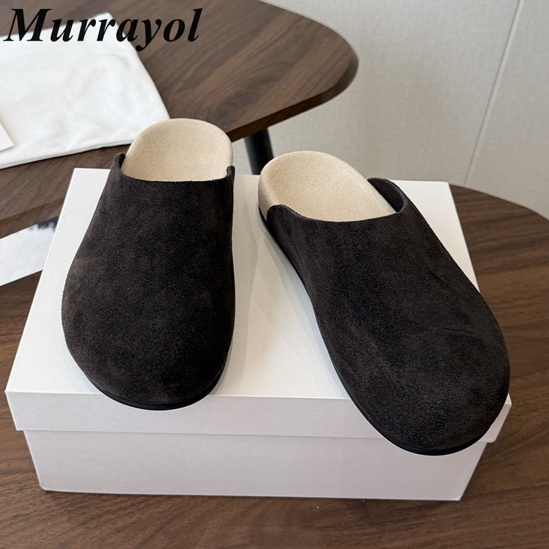 Flat Thick Sole Lazy Mules Wom - Outdoor Lighting Round review and price