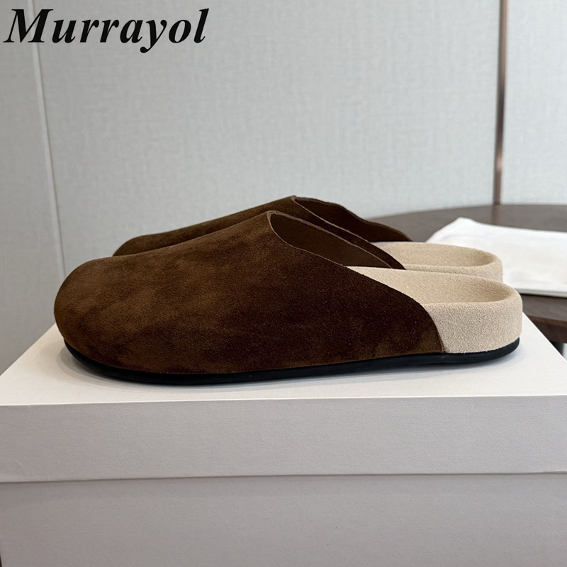 Flat Thick Sole Lazy Mules Wom - Outdoor Lighting Round review and price