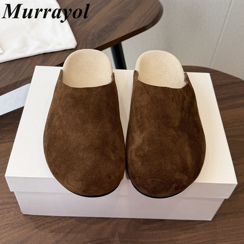 Flat Thick Sole Lazy Mules Wom - Outdoor Lighting Round review and price