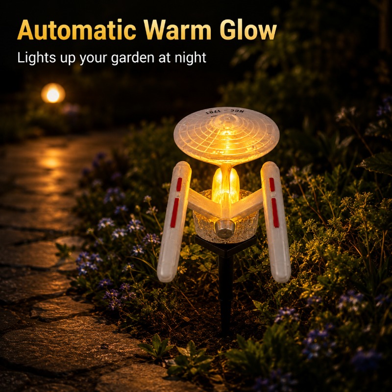 Star Trek USS Enterprise Solar - Outdoor Lighting Traditional review and price