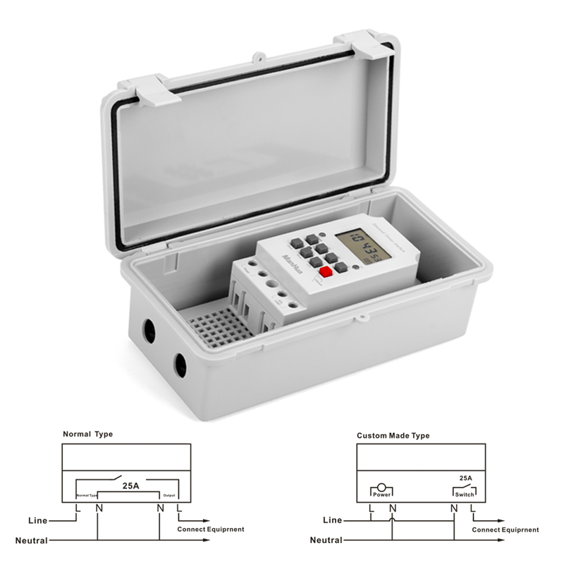 ManHua 220VAC 30A MT316SE-B Ra - Outdoor Lighting Timer Switch review and price