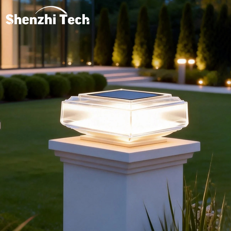 Modern Transparent Solar Post  - Post Cap Light review and price