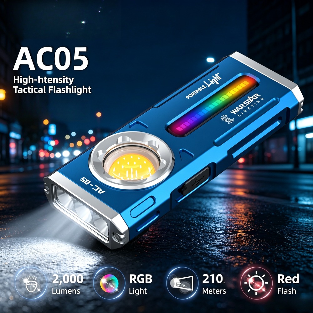 AC05 Portable Flashlight High  - Outdoor Lighting The Range review and price