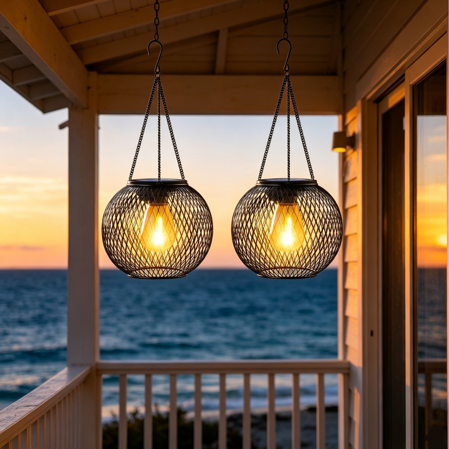 Solar Powered LED Hanging Floo - Outdoor Lighting In Ground review and price