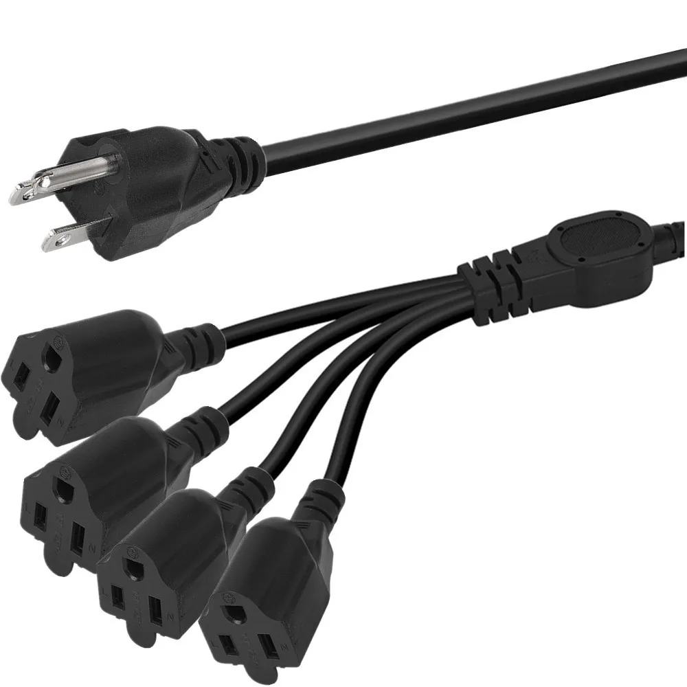 3 Core 1 To 4 Socket Power Cor - Outdoor Lighting Extension Cord review and price