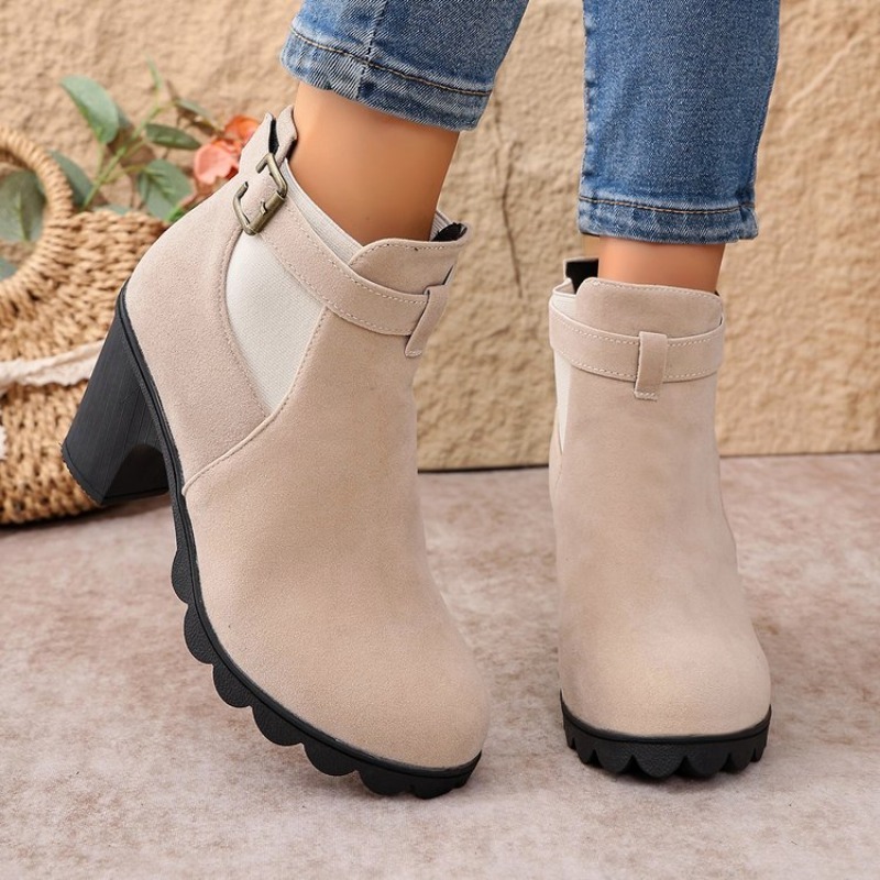 Women's Ankle Boots Round Toe  - Outdoor Lighting Round review and price