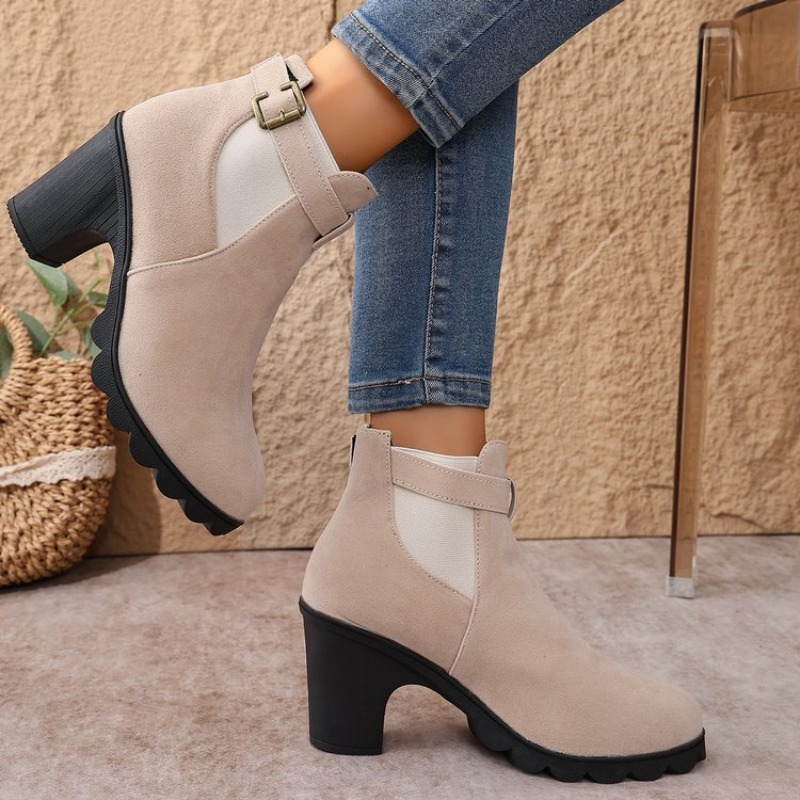 Women's Ankle Boots Round Toe  - Outdoor Lighting Round review and price