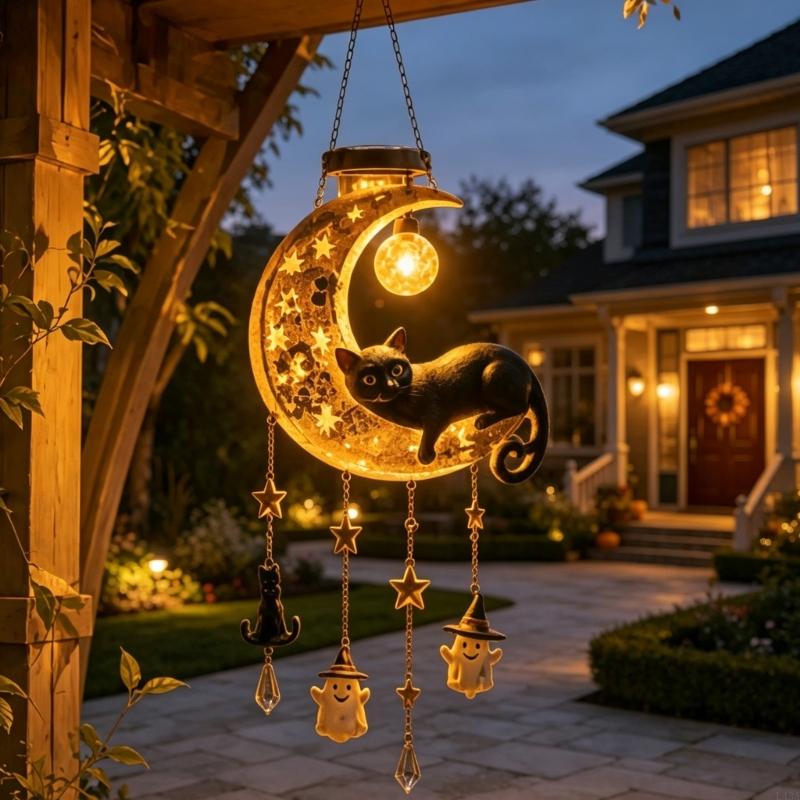 L43A Solar Halloween Black Cat - Outdoor Lighting Accent review and price