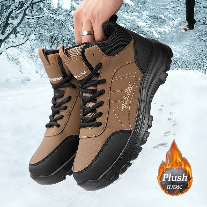 ELUVA 2025 Men's Snow Boots Wa - Outdoor Lighting Round review and price