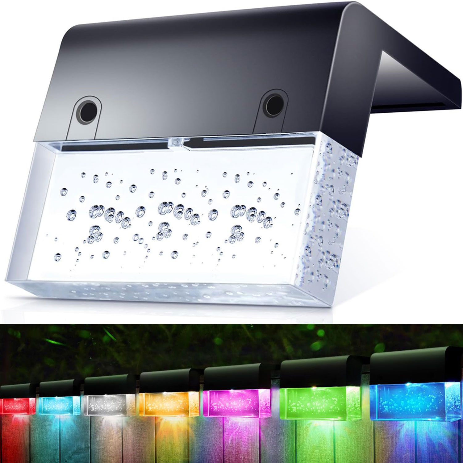 Solar Fence Lights Outdoor Wat - Post Cap Light review and price