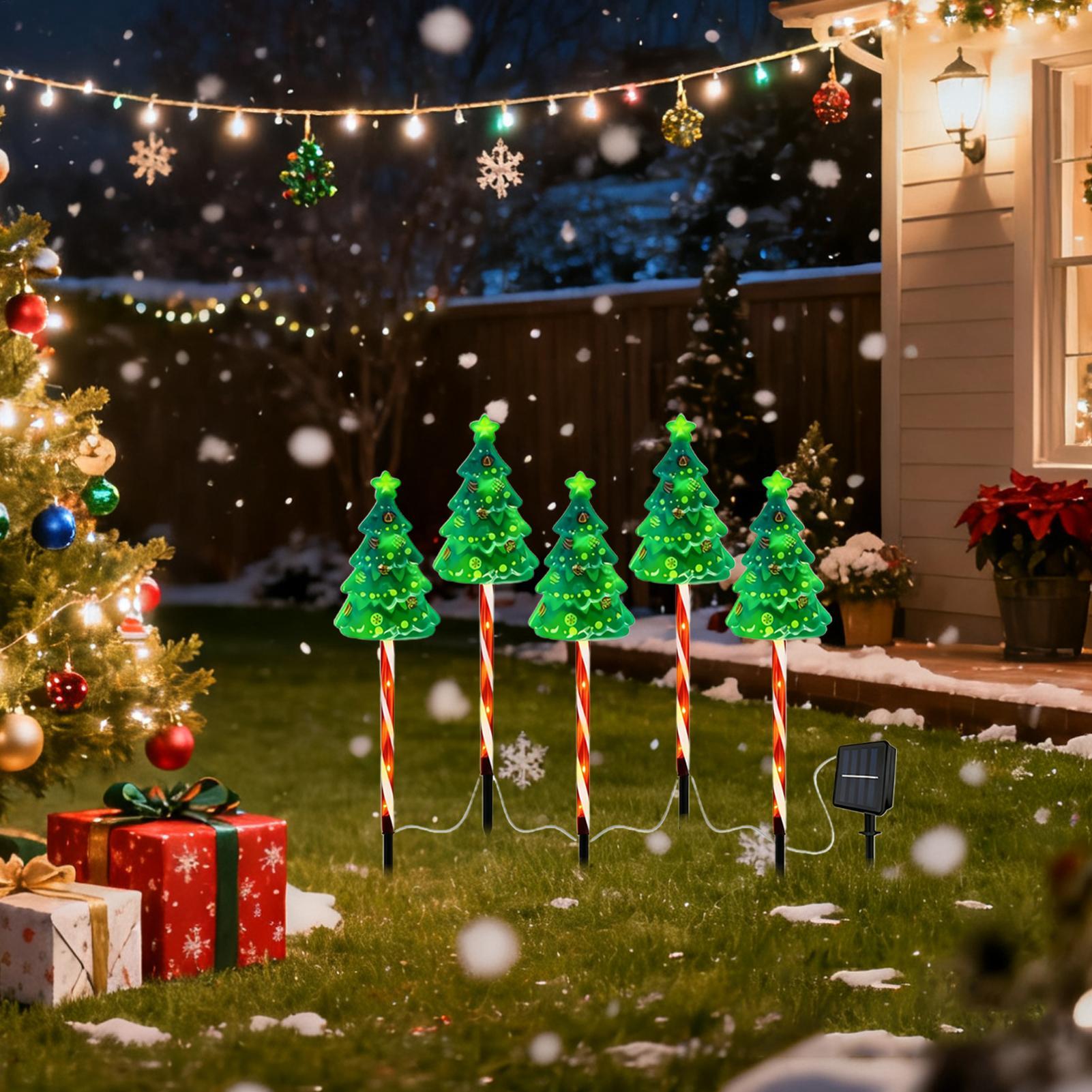 Christmas Tree Driveway Light  - Outdoor Lighting Front Yard review and price