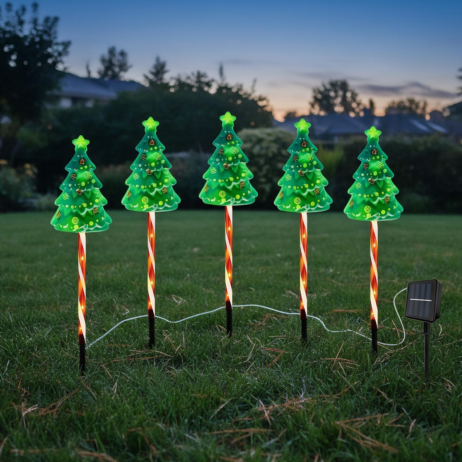Christmas Tree Driveway Light  - Outdoor Lighting Front Yard review and price