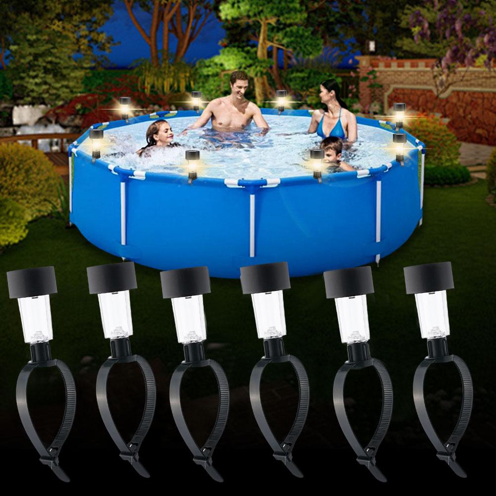 Solar Powered LED Pool Lights  - Outdoor Lighting In Ground review and price