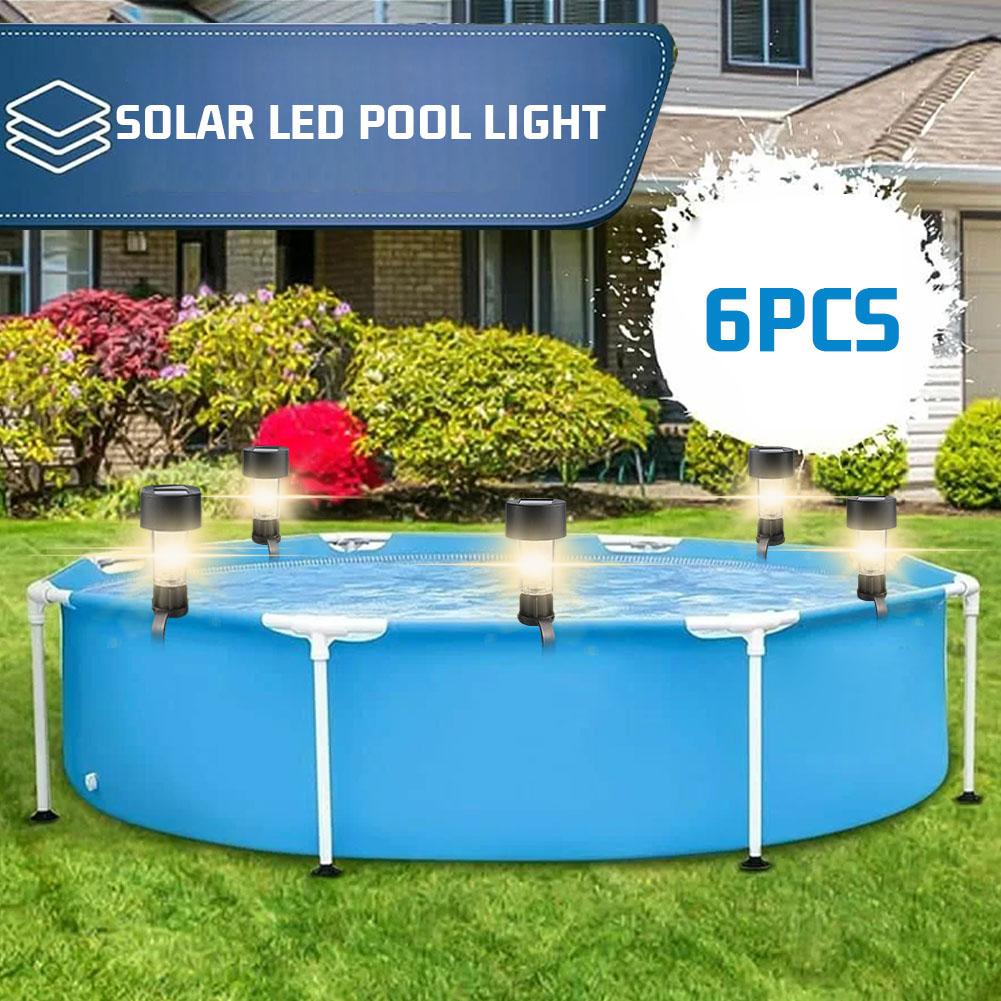 Solar Powered LED Pool Lights  - Outdoor Lighting In Ground review and price