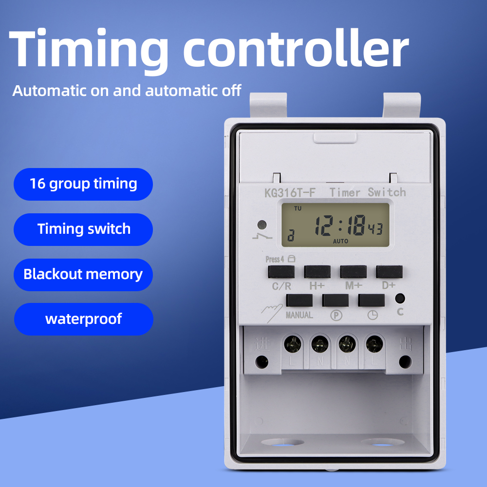 Digital Timer Switch 220V 30A  - Outdoor Lighting Timer Switch review and price