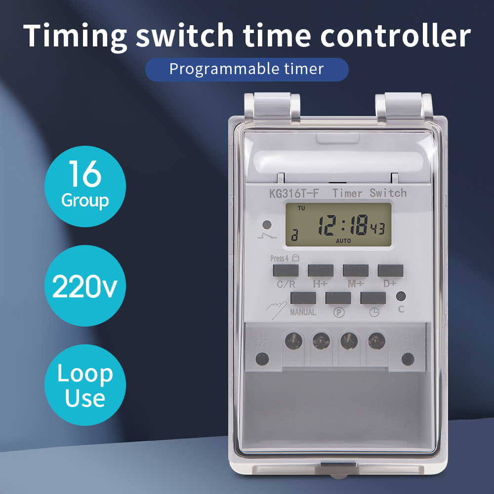 Digital Timer Switch 220V 30A  - Outdoor Lighting Timer Switch review and price