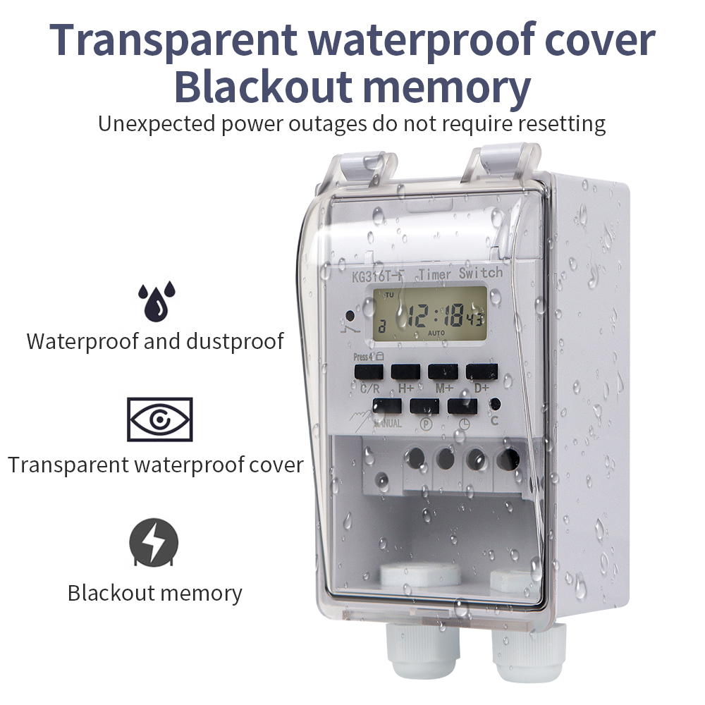 Digital Timer Switch 220V 30A  - Outdoor Lighting Timer Switch review and price