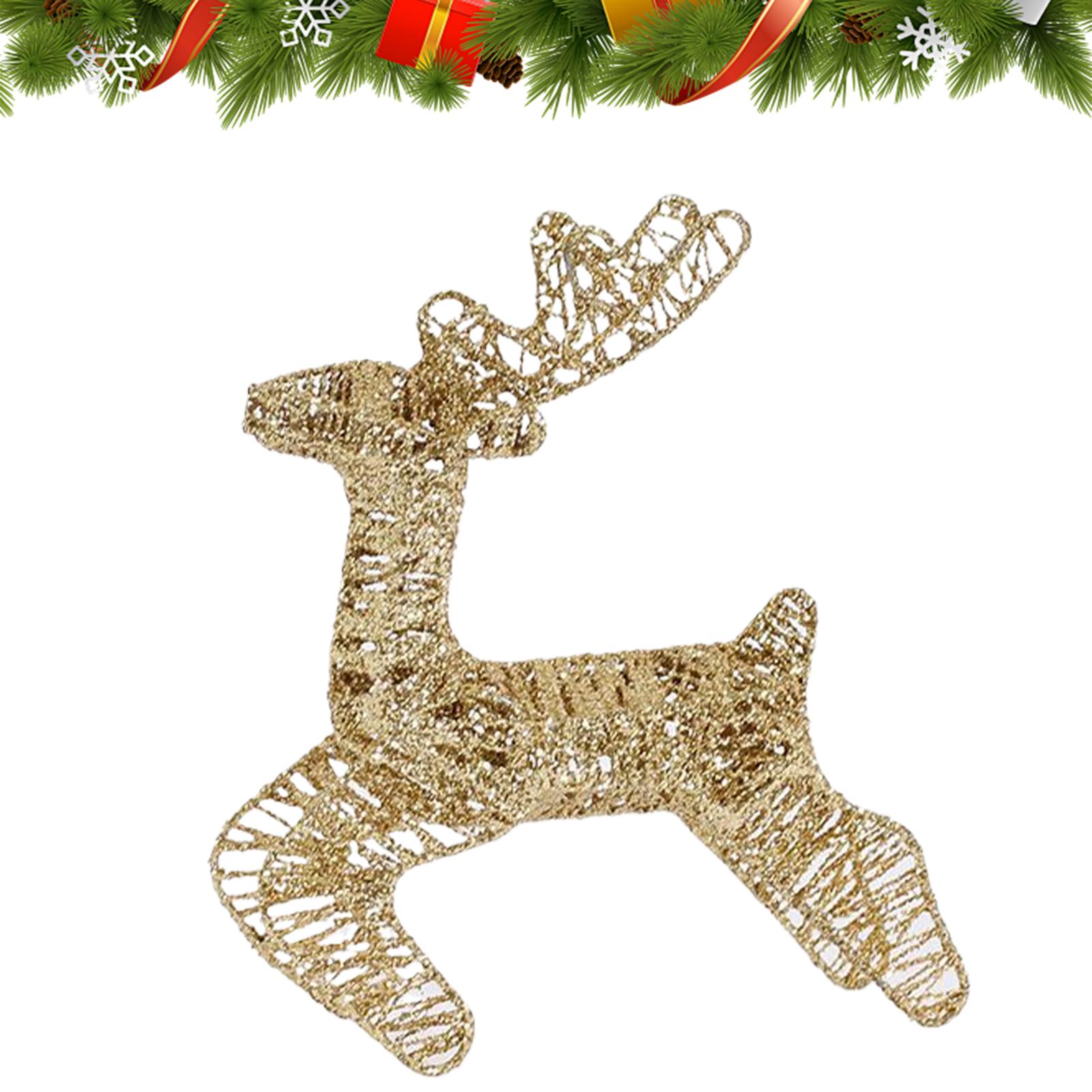 Light Up Reindeer Anti-Rust Fe - Outdoor Lighting Front Yard review and price