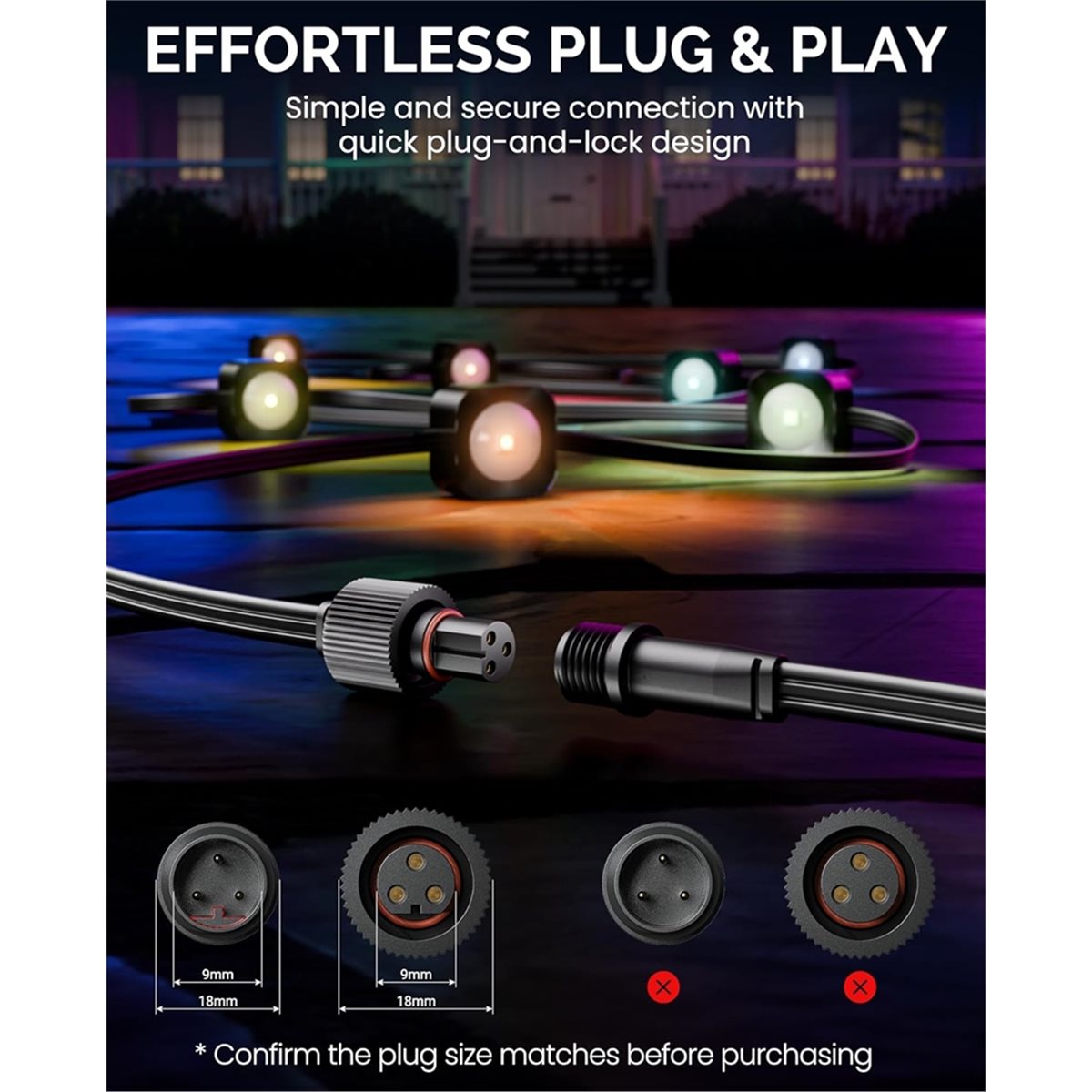 ABPP 16FT Extension Cable for  - Outdoor Lighting Extension Cord review and price
