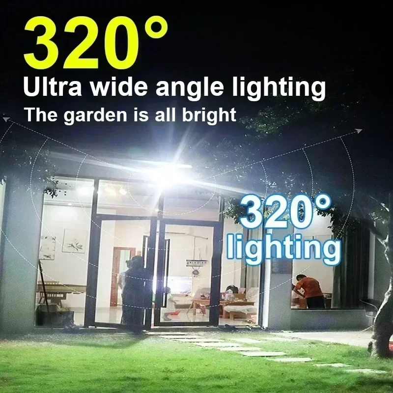 12000LM Powerful Solar Wall La - Outdoor Lighting In Ground review and price
