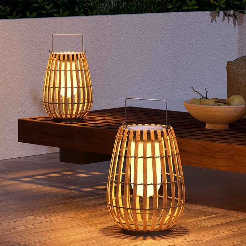 Luxury Solar Rattan  Waterproo - Outdoor Lighting Accent review and price