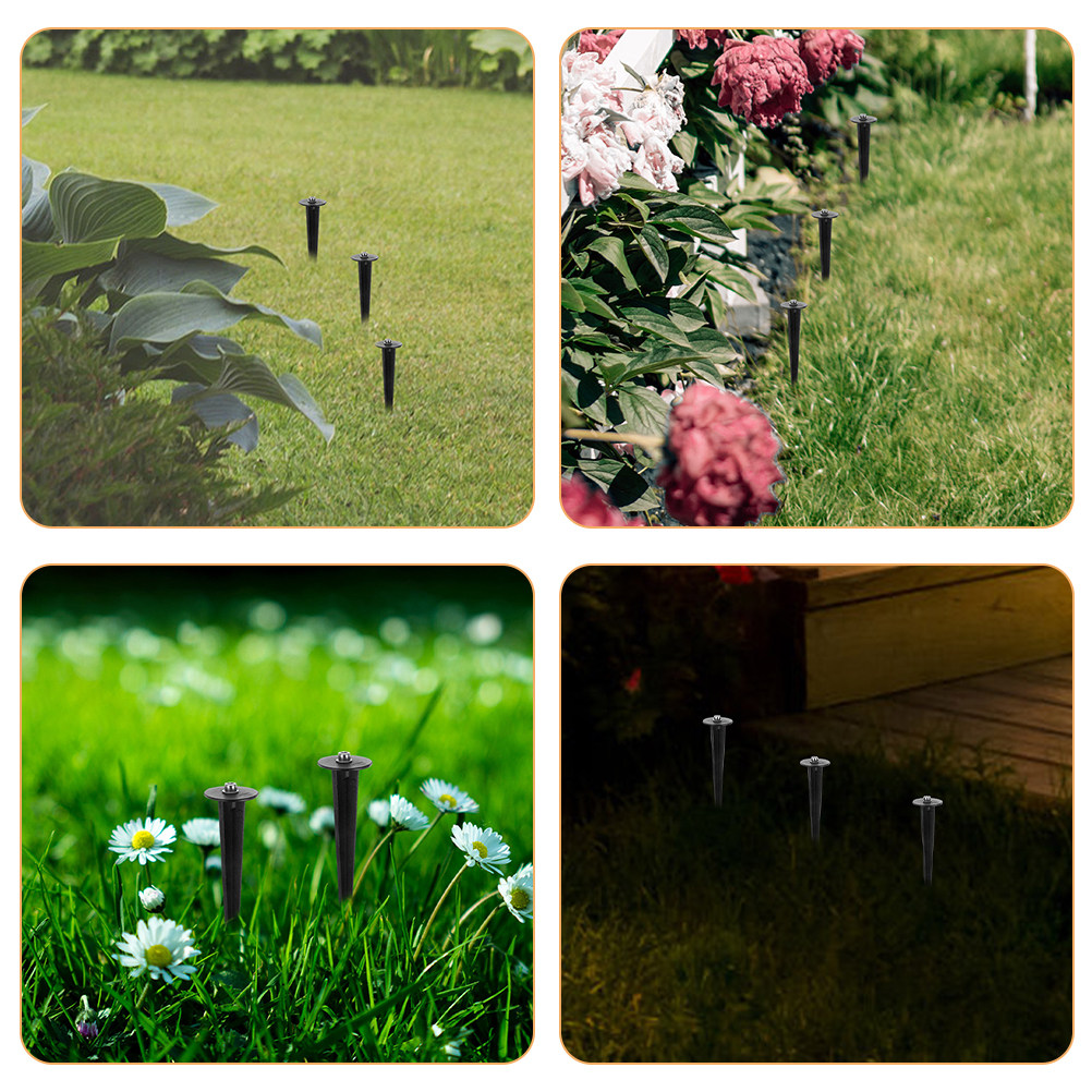 4Pcs Outdoor Light Stakes Alum - Outdoor Lighting In Ground review and price