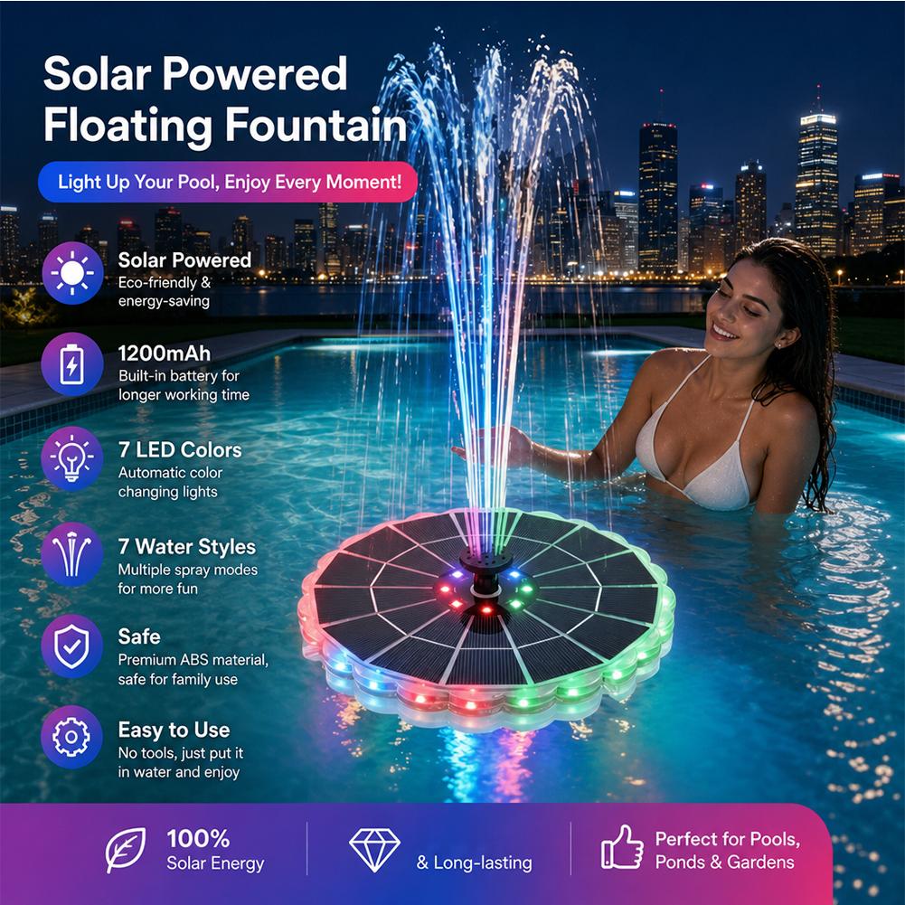 3.5W Outdoor Solar Fountain Pu - Outdoor Lighting Traditional review and price