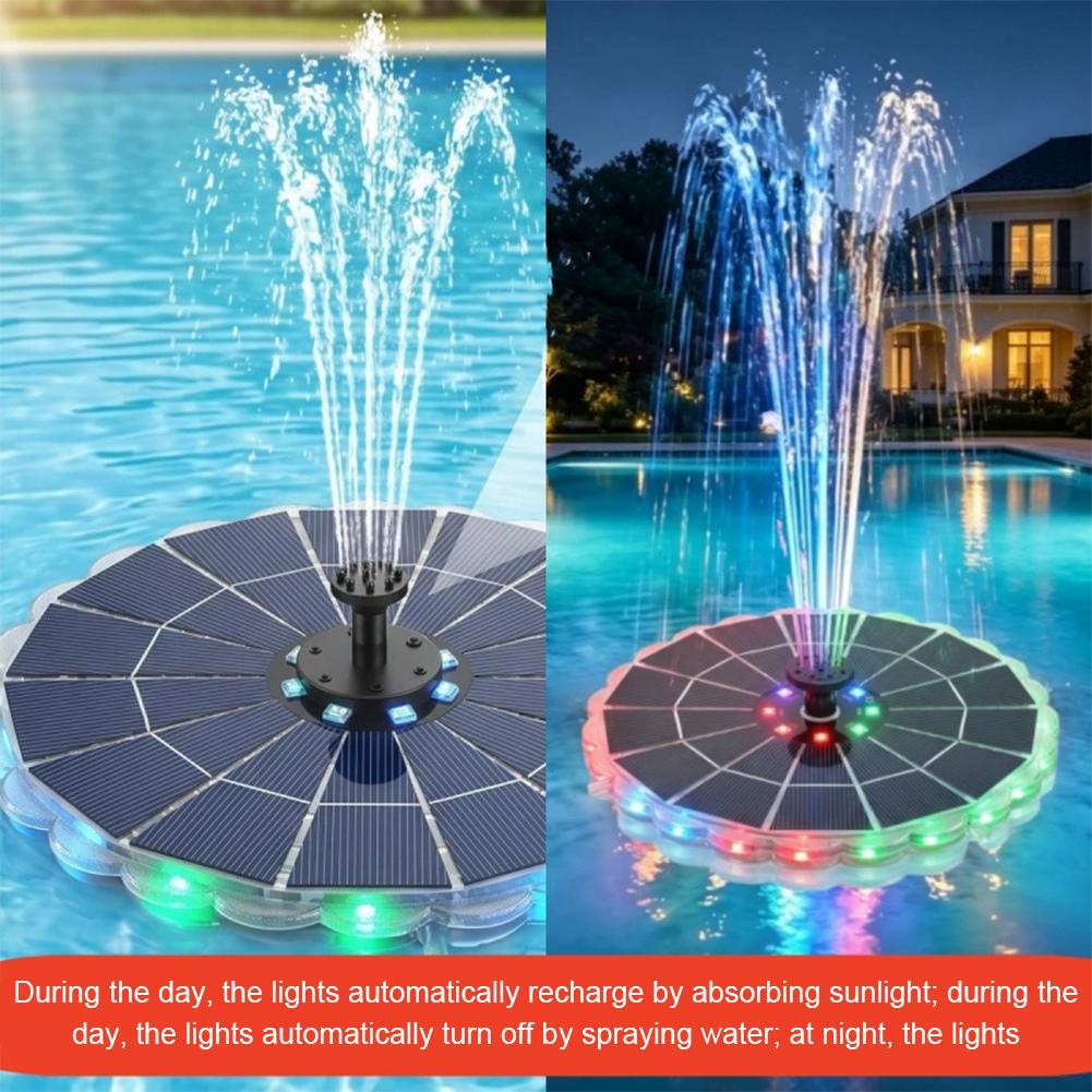 3.5W Outdoor Solar Fountain Pu - Outdoor Lighting Traditional review and price