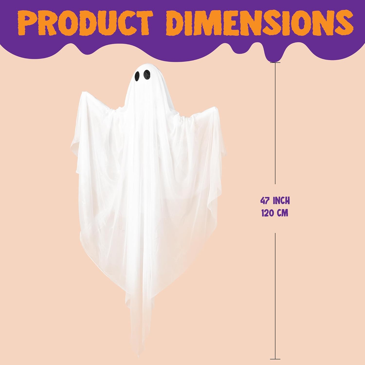 Halloween Hanging Light up Gho - Outdoor Lighting Front Yard review and price
