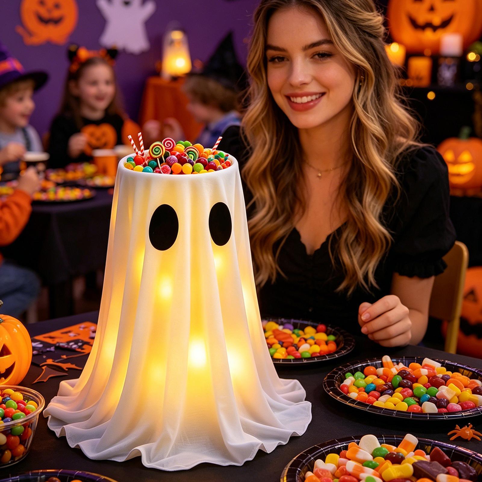 Light Up Ghost Decorations 8 M - Outdoor Lighting Front Yard review and price