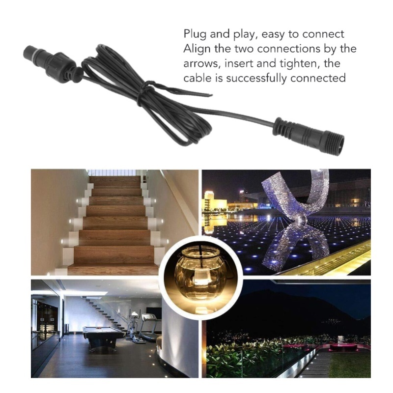 5 Pcs 3.3ft Deck Light Extensi - Outdoor Lighting Extension Cord review and price