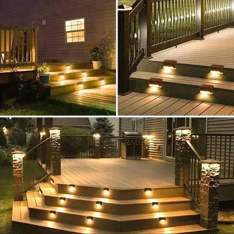1/4/8/12/pcs Solar LED Lights  - Post Cap Light review and price