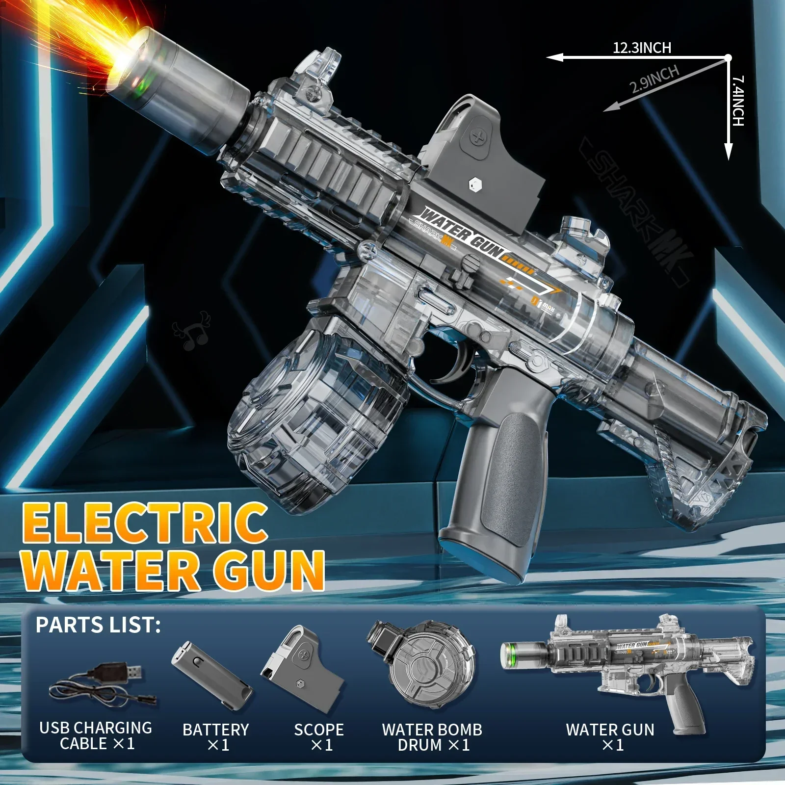 Electric Water Guns for Adults - Outdoor Lighting The Range review and price