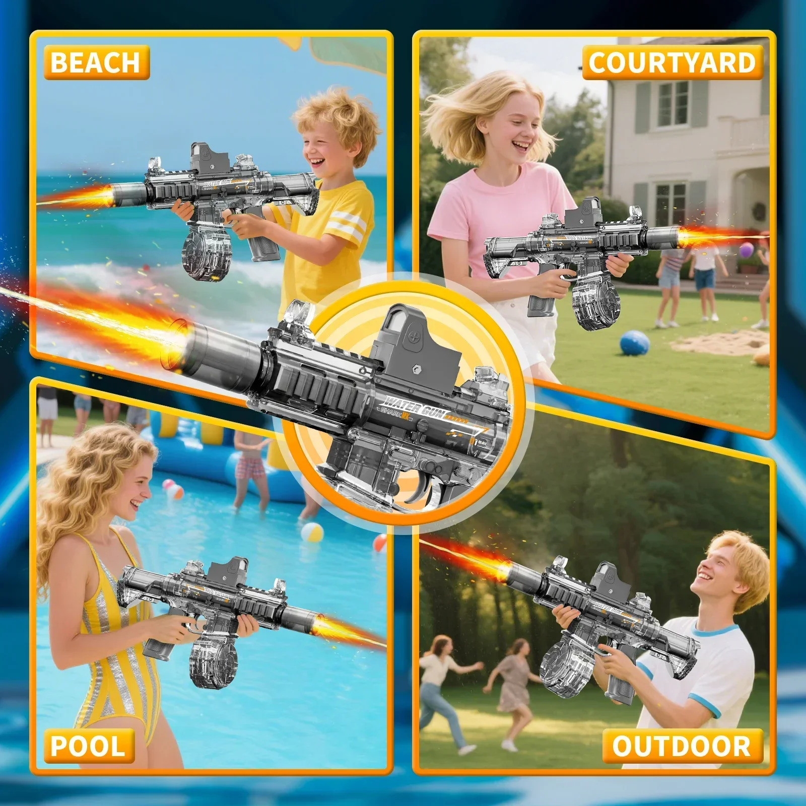 Electric Water Guns for Adults - Outdoor Lighting The Range review and price