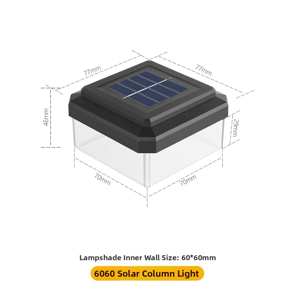 IP65 Waterproof Solar LED Post - Post Cap Light review and price