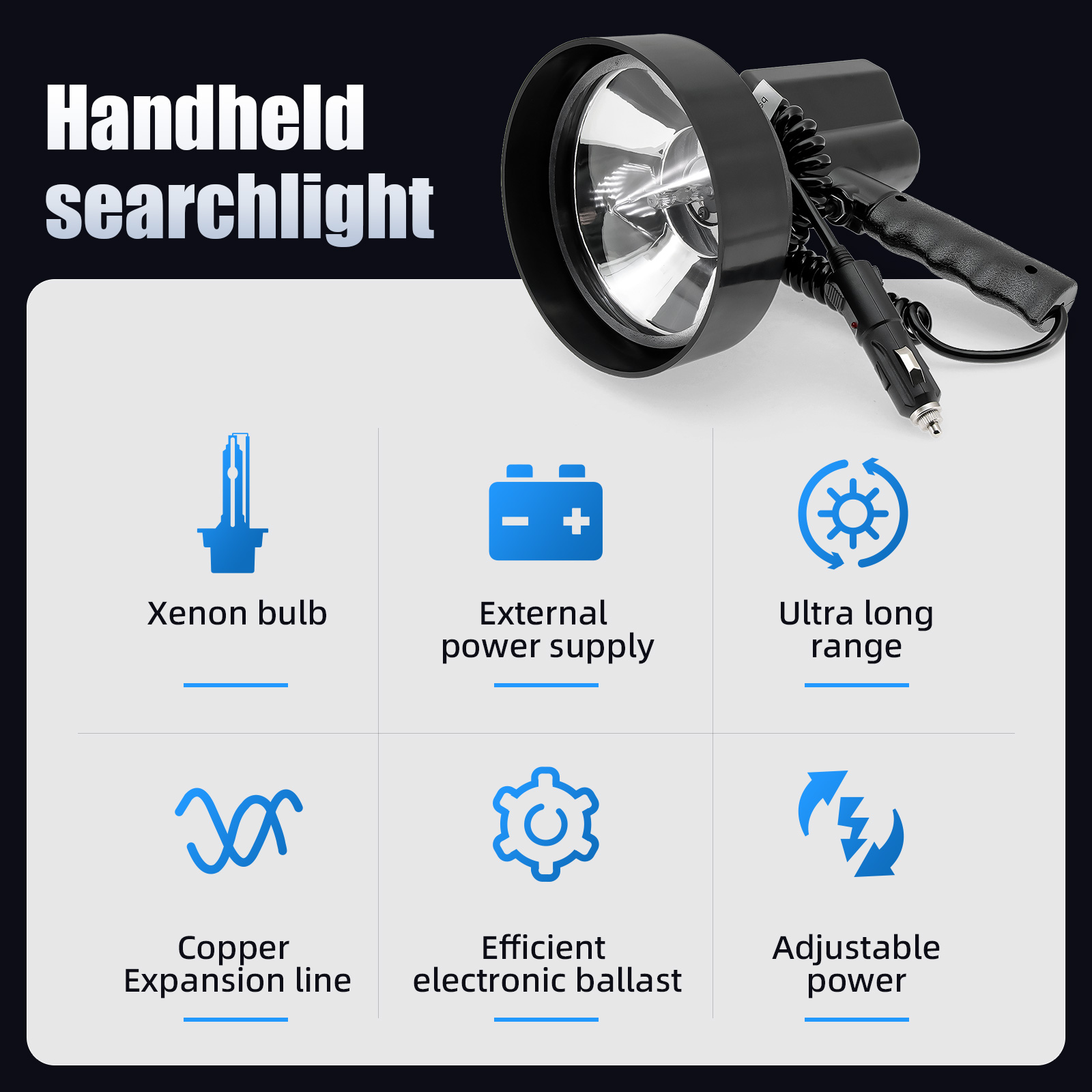 4/5/7/9 inch Searchlight Water - Outdoor Lighting The Range review and price