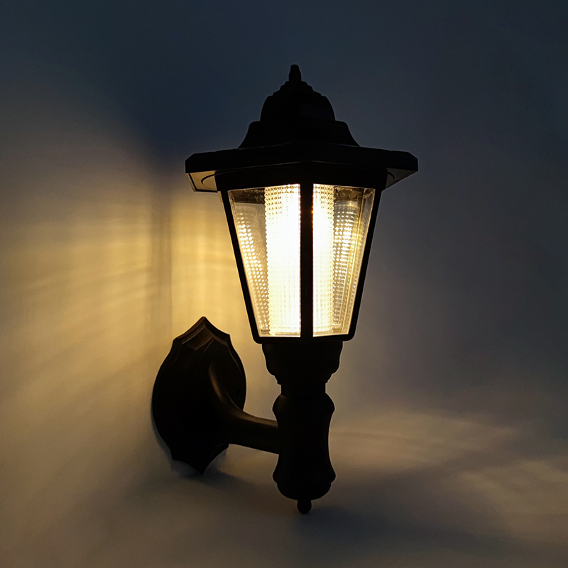 Retro Solar Wall Lamp, 1000mah - Outdoor Lighting Front Yard review and price
