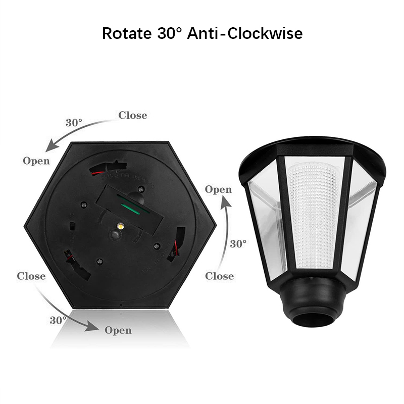 Retro Solar Wall Lamp, 1000mah - Outdoor Lighting Front Yard review and price