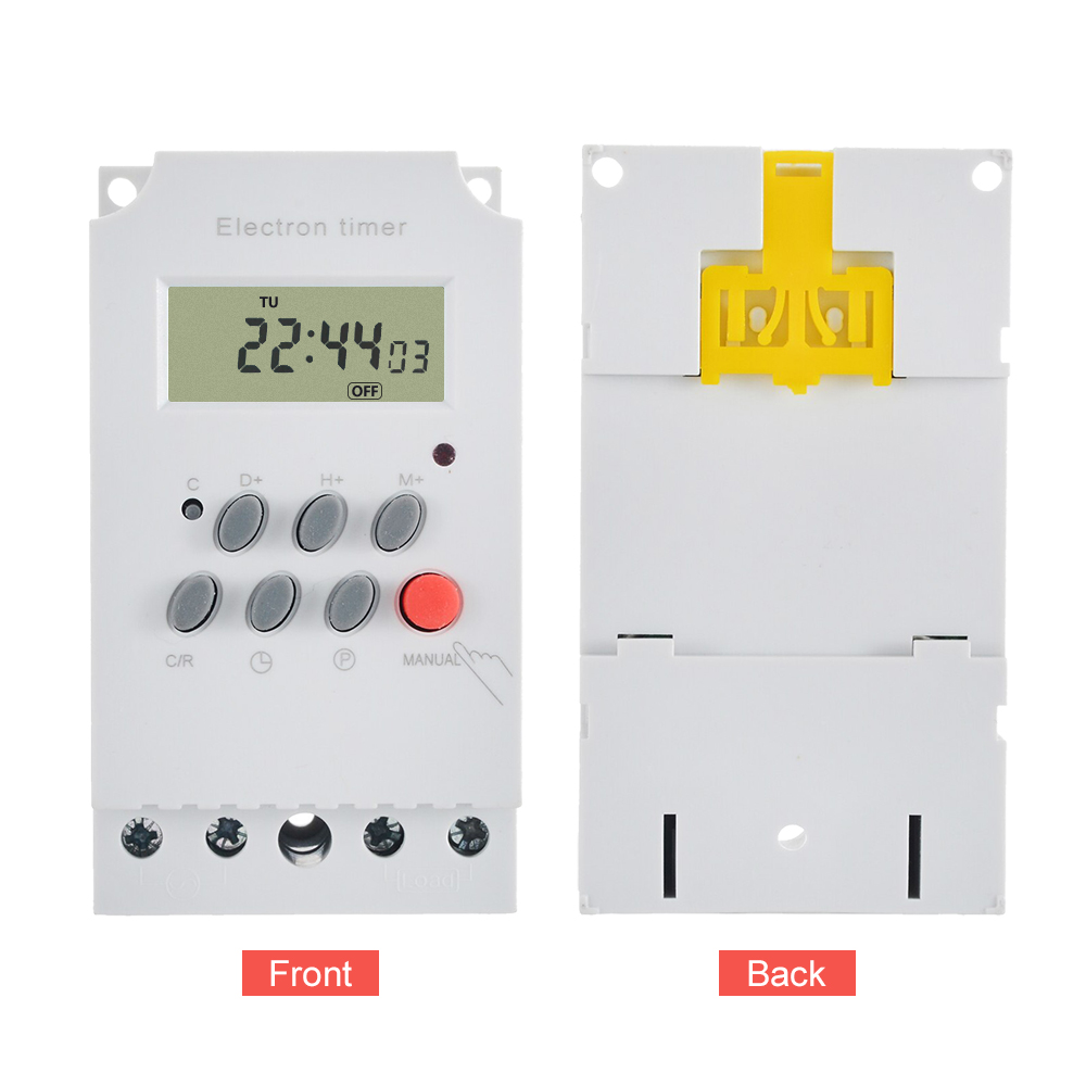 AC 220V 25A Digital Programmab - Outdoor Lighting Timer Switch review and price