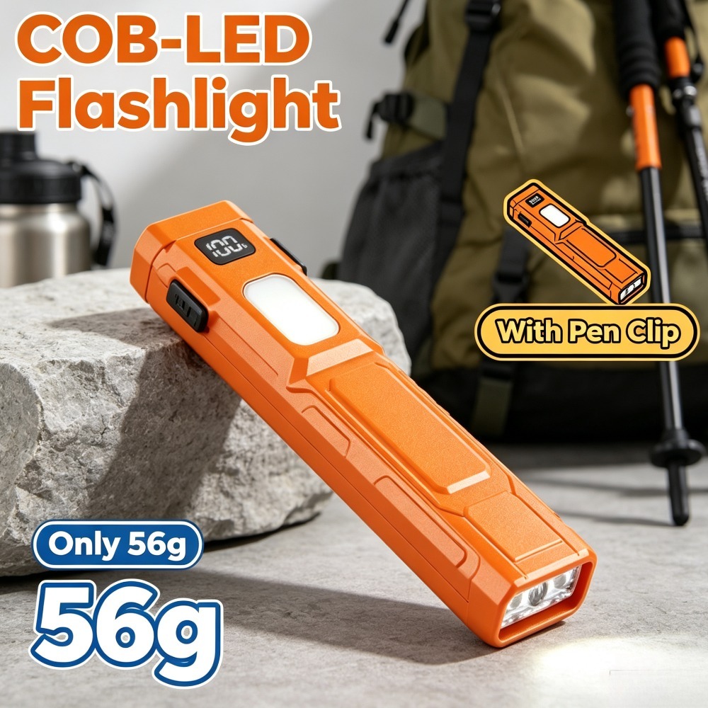 COB LED EDC Flashlight Pen‑Cli - Outdoor Lighting Bollards review and price