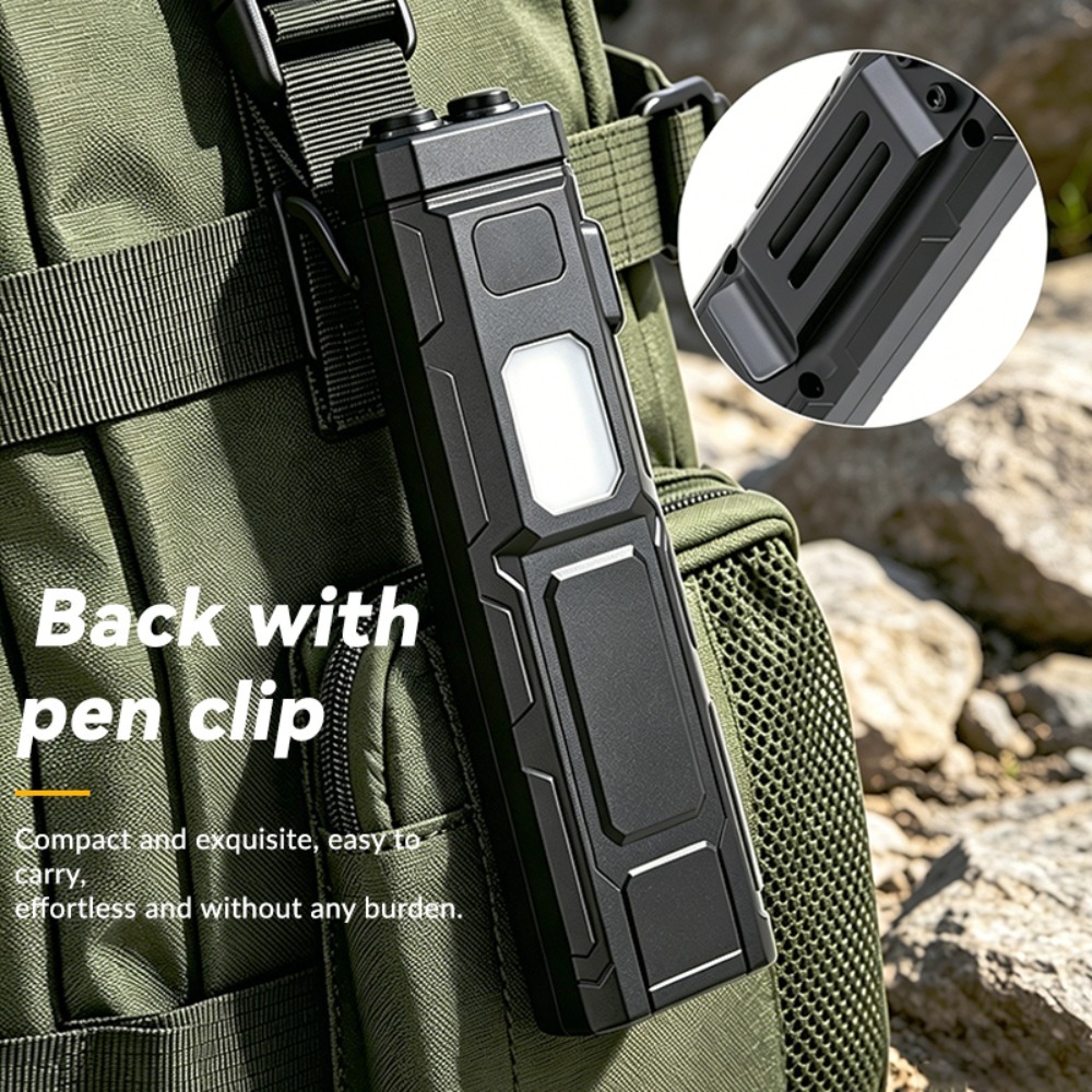 COB LED EDC Flashlight Pen‑Cli - Outdoor Lighting Bollards review and price