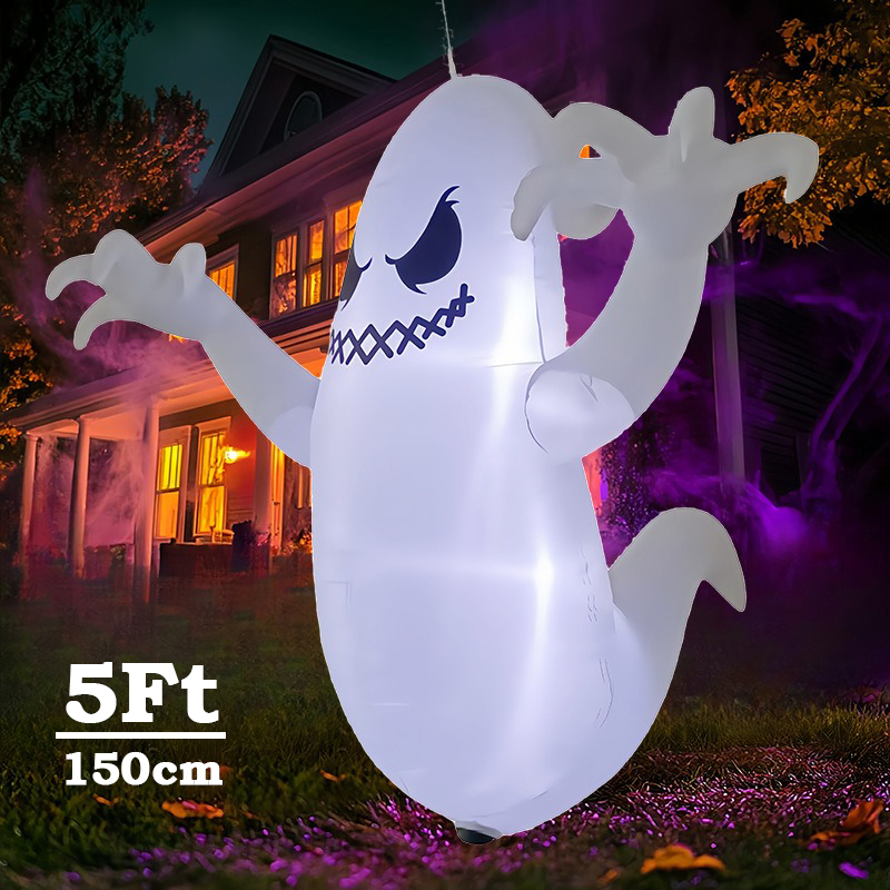 5Ft Halloween Inflatable Model - Outdoor Lighting Effects review and price