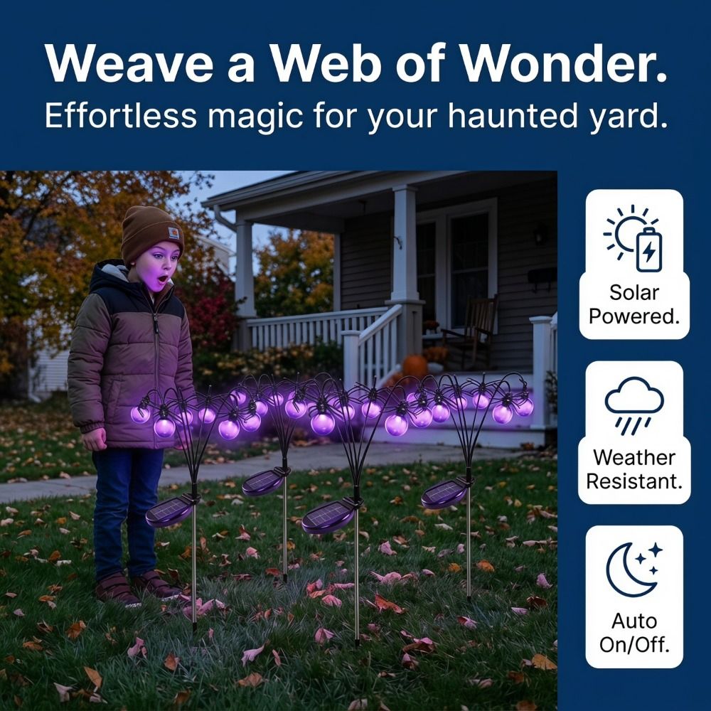 Skeleton Purple Light Hallowee - Outdoor Lighting Front Yard review and price