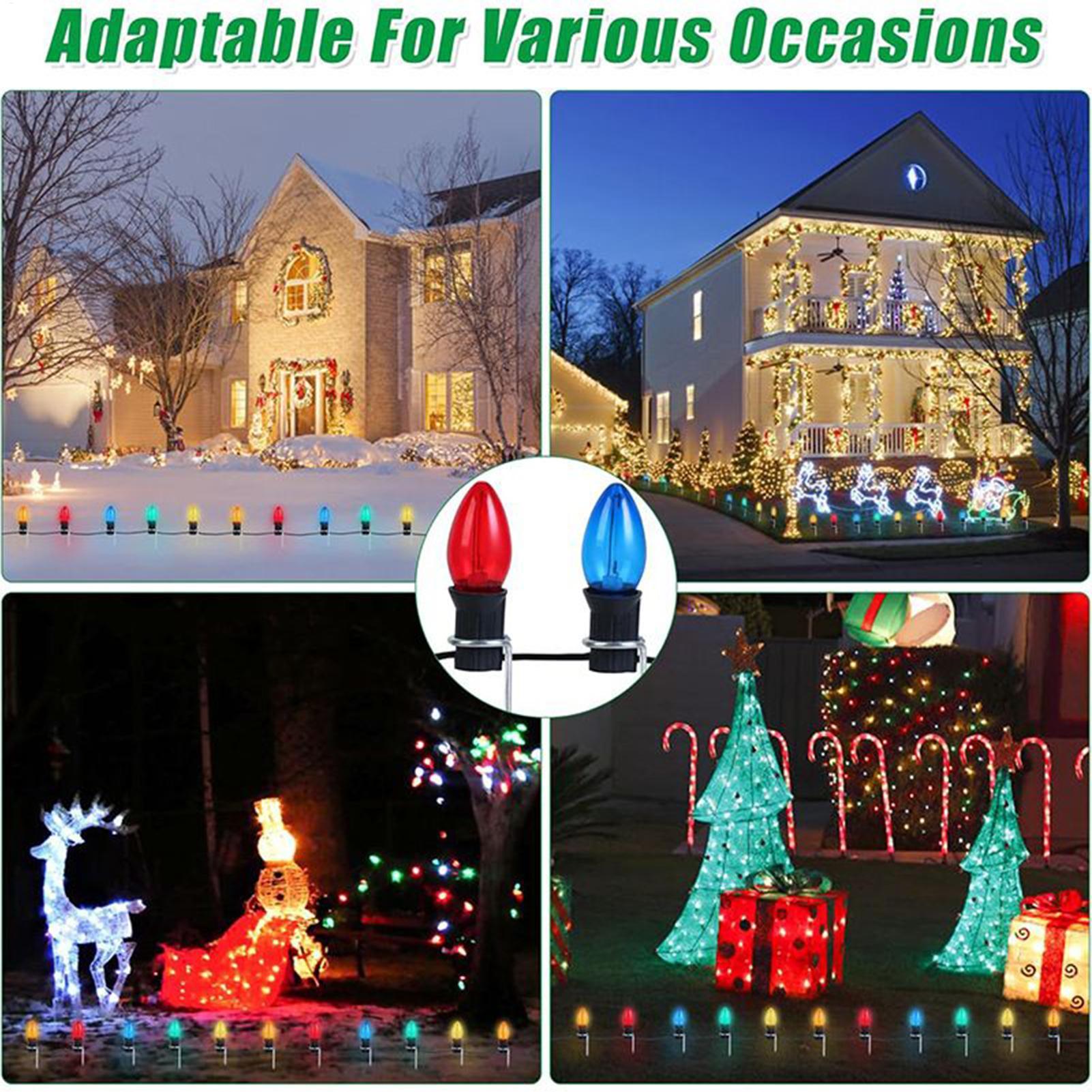 Christmas Light Stakes 12-Inch - Outdoor Lighting In Ground review and price